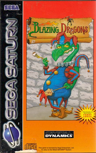 Blazing Dragons Cover