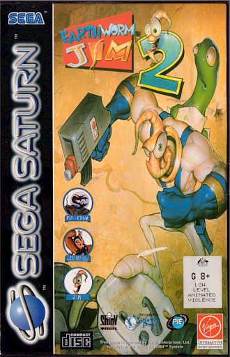 Earthworm Jim 2 Cover