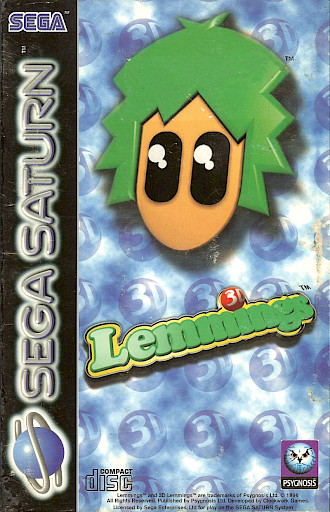 Lemmings 3D Cover