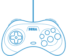 Sega Saturn Control Pad